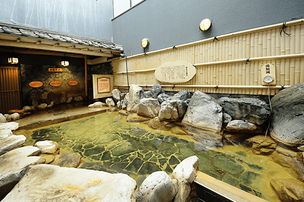 温泉 大分市にある日帰り温泉 らんぷの湯 花園店